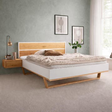 Forestales Alabama Wit Houten Bed - 180 x 220, Kinderen en Baby's, Babywiegjes en Ledikanten, Nieuw