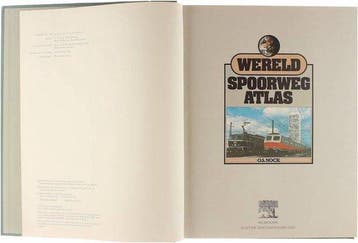 Wereld spoorweg atlas - Nock, Verzenden, Gelezen