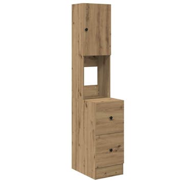 Keukenkast Modern Eiken - Laatste Stuk! - Retourdeal, Huis en Inrichting, Kasten | Buffetkasten, Met plank(en), Minder dan 50 cm