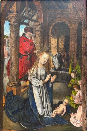 After Hans Memling (1430-1494) - La adoración de los, Antiek en Kunst, Kunst | Schilderijen | Klassiek