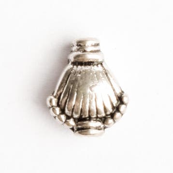10 x kraal zilver kleur 11 x 9 mm gat: 1mm (Metalen kralen), Ophalen of Verzenden, Nieuw, Kraal
