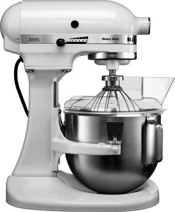 KitchenAid Heavy Duty Keukenmachine 5KPM5EWH - Keukenmachine, Ophalen of Verzenden, Gebruikt