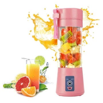 Draagbare Blender met 6 Freesmessen  - Portable Smoothie, Verzenden, Nieuw