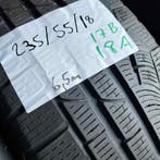2 x Pirelli Sottozero 3 235-55-18 Winterbanden 6,5mm, 18 inch, Gebruikt, 235 mm, Band(en)