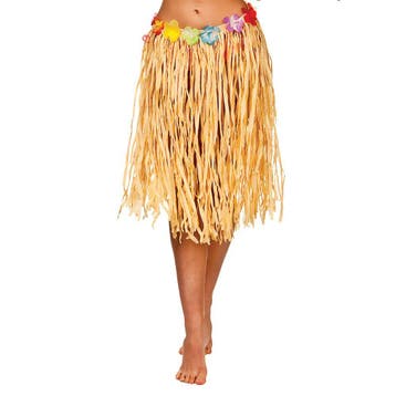 Tropicana Hawaii Rokje (60cm), Verzenden, Nieuw, Feestartikel