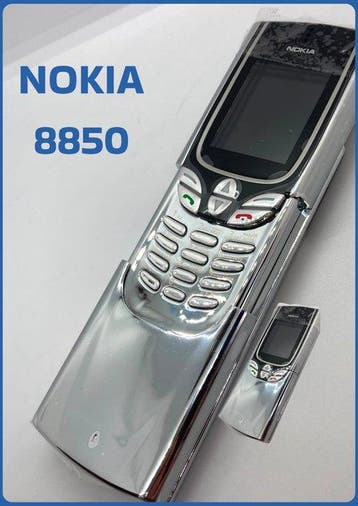 Nokia 8850 CHROME SILVER edition - Mobiele telefoon (1) - In, Nieuw