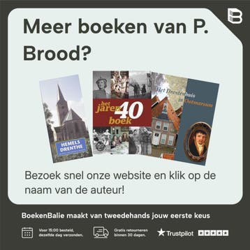 BELASTINGHEFFING IN DRENTHE 1600-1822 - P. Brood, Verzenden, Zo goed als nieuw, P. Brood