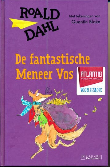 Atlantis voorleesboek groep 5 De fantastische meneer Vos, Boeken, Verzenden, Nieuw