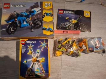Lego Set - Creator - 40758, 31114, 31092, 30025, Nieuw