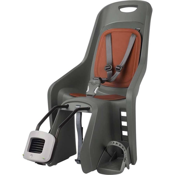 Polisport Maxi Bubbly Plus Frame Bevestiging Grijs/Bruin Ach, Fietsen en Brommers, Fietsaccessoires | Fietsstoeltjes, Nieuw, Verzenden