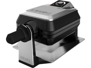 Krups FDD95D - Wafelijzer - 2 Belgische wafels -, Verzenden, Nieuw in verpakking
