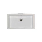 Bieden: Scarabeo Ceramic Undermount Sink 50cm White - Durab, Ophalen of Verzenden, Nieuw