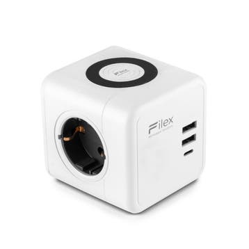 Filex QI Power Charge Point, opbouwmodule, Ophalen of Verzenden, Nieuw in verpakking, Overige typen
