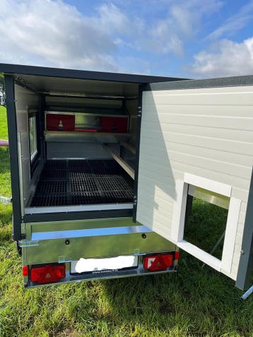 BoGi Kippenmobiel - mobiel kippenhok - kippenverblijf, Verzenden, Nieuw, Kippenhok of Kippenren