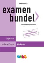 Examenbundel / vmbo-gt/mavo Wiskunde 2024/2025 9789006650679, Boeken, Studieboeken en Cursussen, Verzenden, Zo goed als nieuw