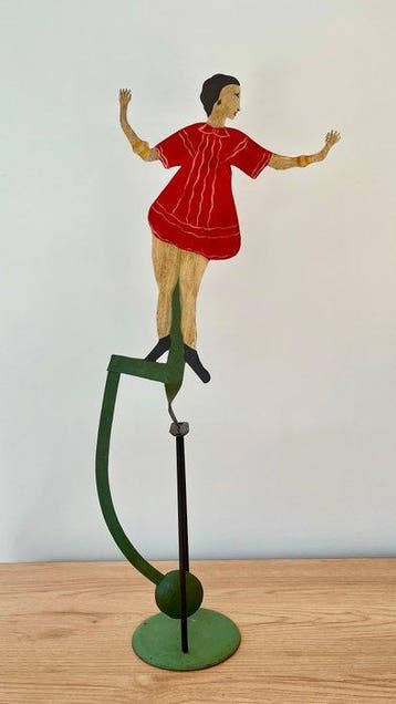 Decoratief ornament - Art Deco style Balance Toy / Acrobat
