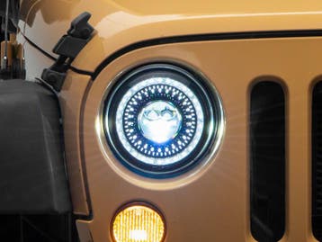 Raxiom 07-18 Jeep Wrangler JK Axial Series 7-In Dragon Eye, Ophalen of Verzenden, Nieuw