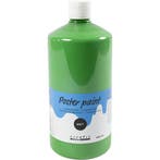 Tempera Verf Mat, groen, 1000 ml/ 1 fles, Nieuw