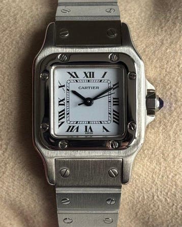 Cartier - Santos Galbée - 0901 - Dames - 1990-1999, Nieuw