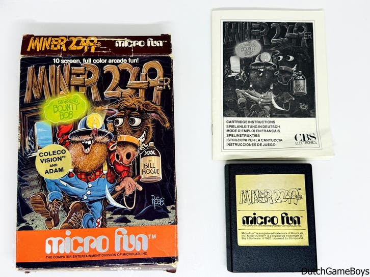 Colecovision - Miner 2049er, Spelcomputers en Games, Games | Overige, Gebruikt, Verzenden