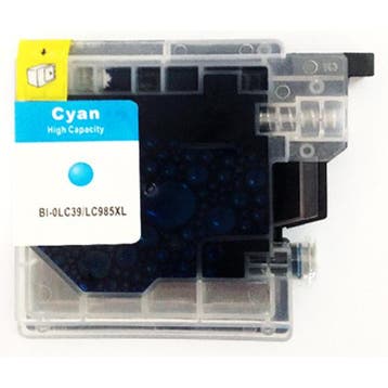 Huismerk Brother LC-985C cartridge cyaan, Verzenden, Nieuw, Huismerk