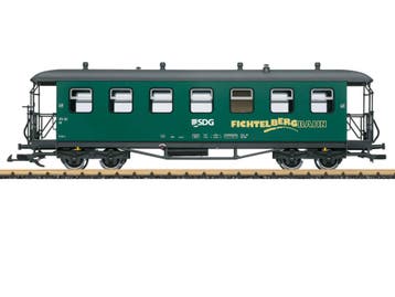 LGB 36370 SDG Personenwagen, Metallrader (Personenwagons), Overige typen, Nieuw, Ophalen of Verzenden, LGB