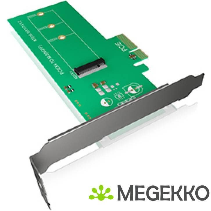 ICY BOX IB-PCI208 Intern PCIe naar M.2, Computers en Software, Netwerkkaarten, Nieuw, Verzenden