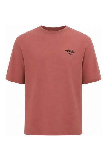 Denham T-shirt in maat L Rood, Verzenden, Zo goed als nieuw, Overige kleuren, Denham