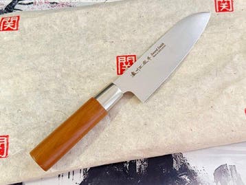 Satake SWORD SMITH - Keukenmes - Santoku - Staal - Japan -, Antiek en Kunst