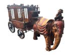 Koets (2) - Hout - Barnum & Bailey
