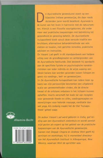 De ayurvedische huisapotheek 9789069635200 Vasant Lad, Boeken, Verzenden, Gelezen, Vasant Lad