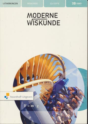 Moderne Wiskunde 12e editie Uitwerkingen 3B VWO 978900188323, Boeken, Schoolboeken, Verzenden, Nieuw