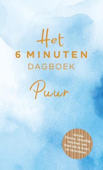 Het 6 Minuten Dagboek Puur | Dominik Spenst | Nieuw, Ophalen of Verzenden, Nieuw, Dominik Spenst
