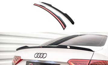 Spoiler Audi A5 / A5 S-lIne / S5 Coupe 8T Maxton Glans Zwart, Auto-onderdelen, Carrosserie en Plaatwerk, Ophalen of Verzenden