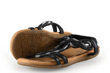 Blue Box Sandalen in maat 37 Zwart, Blue Box, Verzenden, Zwart, Sandalen of Muiltjes