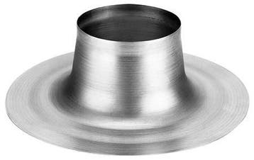Burgerhout aluminium plakplaat voor rookgasdoorvoer 200 mm, Doe-het-zelf en Verbouw, Verzenden, Nieuw