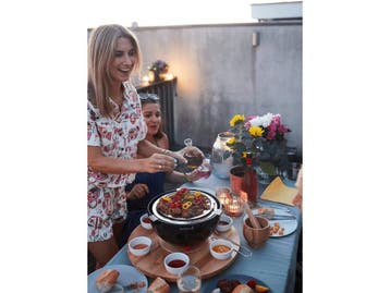 Barbecook Joya - Tafel BBQ Houtskool - Incl. set van 4 BBQ, Verzenden, Zo goed als nieuw