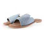 Lazamani Slippers in maat 42 Blauw, Kleding | Dames, Schoenen, Slippers, Lazamani, Zo goed als nieuw, Verzenden