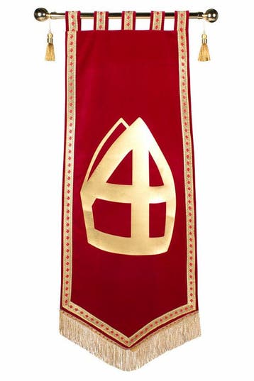 Sinterklaas Banner 160 x 65 cm, Verzenden, Nieuw