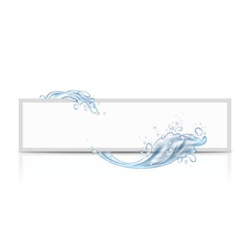 SIDE-LIT LED PANEEL | ATHENE | IP67 | 120X30CM | 40W, Nieuw