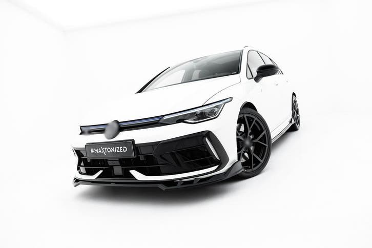 Front Splitter V.1 voor VW Golf 8.5 R Hatchback / Variant, Auto diversen, Tuning en Styling, Ophalen of Verzenden