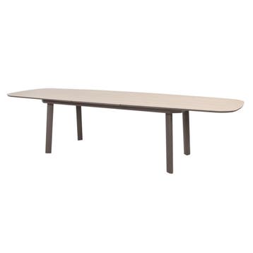 Manolo uitschuifbare dining tuintafel printed ceramic, Tuin en Terras, Tuintafels, Ophalen of Verzenden, Nieuw