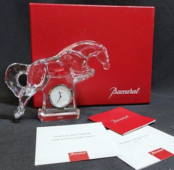 Console klok - Baccarat - Kristal - 2000-2010 - Volledige
