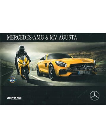 2015 MERCEDES AMG GT S (MV AGUSTA) BROCHURE ENGELS, Nieuw, Author