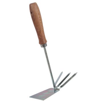 Talen Tools Handhak met Drietand - Essenhouten Handvat, V..., Ophalen of Verzenden, Nieuw, Schoffel