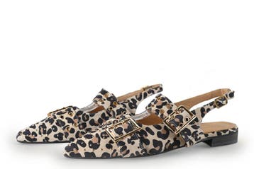 Babouche Loafers in maat 38 Beige, Verzenden, Beige, Overige typen, Zo goed als nieuw