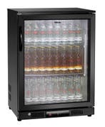 Bartscher Barkoelkast 124L | Zwart | Glazen Deur | 230V | 60, Ophalen of Verzenden, Nieuw