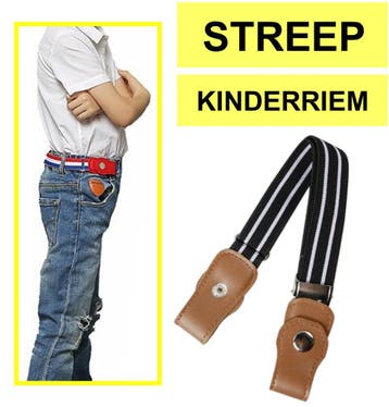 Fako Fashion - Kinderriem Zonder Gesp - Gespvrije Riem, Kleding | Dames, Verzenden, Nieuw