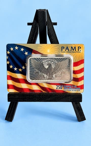 PAMP Suisse 250 Years USA  2026 1 oz Silver, Verzenden, Zilver