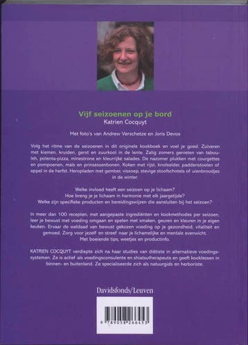 Vijf seizoenen op je bord 9789058266453 Katrien Cocquyt, Verzenden, Gelezen, Katrien Cocquyt